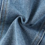 Summer Boys Single Breasted Hooded Short Sleeve Denim Jacket