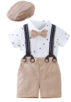 Children's Suits Summer Short-Sleeved Romper Shorts Baby Boys Two Piece Set Children's Suits Summer Short-Sleeved Romper Shorts Baby Boys Two Piece Set