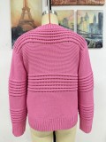 Autumn And Winter Pullover Sweater Ribbed Women's Knitting Shirt Fashion Sweater