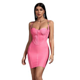 Women's party cross-border houseofc bandage dress