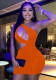 Women sexy Cut Out Sleeveless dress