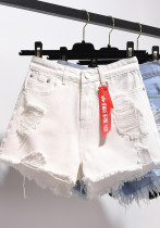 Women's Denim Shorts Loose Wide Leg Shorts Slim Fit Girls Shorts