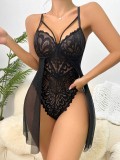 Sexy Lace See Through Babydoll Lingerie