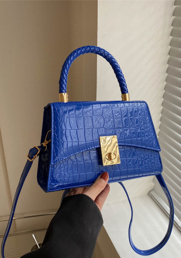 Popular Winter Retro Small Bag Women's Casual Textured Shoulder Messenger Bag