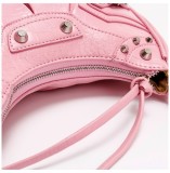 Underarm Bag Rivet Tassel Three-in-one Pleated Bag Shoulder Messenger Bag