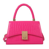 Popular Winter Retro Small Bag Women's Casual Textured Shoulder Messenger Bag