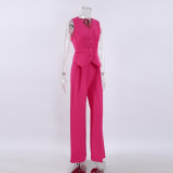 Premium Sleeveless Tank Trousers Two-Piece Vest Casual Fashion Set
