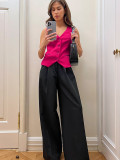 Premium Sleeveless Tank Trousers Two-Piece Vest Casual Fashion Set
