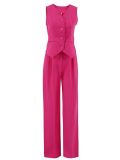 Premium Sleeveless Tank Trousers Two-Piece Vest Casual Fashion Set
