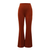 Casual Pants Spring and Autumn Chic Career Slim Pants Versatile Fashion Wide Leg Pants