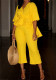 Spring Summer Women's Suit Top Knife-cut Wide-leg Bottoms