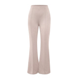 Casual Pants Spring and Autumn Chic Career Slim Pants Versatile Fashion Wide Leg Pants