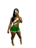 Women Tank Top and Shorts Sweater Two Piece