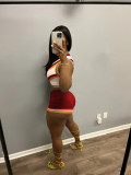 Women Tank Top and Shorts Sweater Two Piece