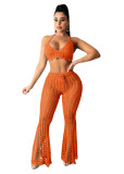 Women Cutout See-Through Two-Piece Set