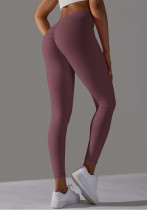 Women Pleated Solid Yoga Pants Sports Running Fitness Cropped Pants Women Pleated Solid Yoga Pants Sports Running Fitness Cropped Pants