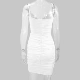 Women's Clothes Sexy Summer Style Straps V-Neck Bodycon Dress