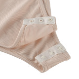 Women's Solid Color U-Neck Sleeveless Tight Fitting Bodysuit
