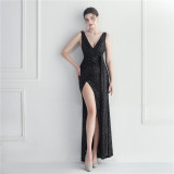 sequins Plus Size Formal Party Evening Dress