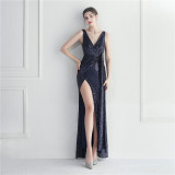 sequins Plus Size Formal Party Evening Dress