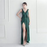sequins Plus Size Formal Party Evening Dress