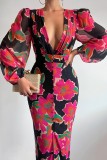 Printed Maxi Dresses Holidays Fashion Casual Dresses Spring Summer Women's Clothing
