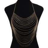 Chest Chain Jewelry Sexy Nightclub Fashion Shiny Diamond Bra Panties Bikini Body Chain Set