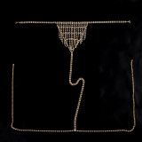 Chest Chain Accessories Fashion Rhinestone Tassel Sexy Bikini Bra Chain Nightclub Body Chain