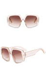 Irregular sunglasses fashion retro sunglasses ladies modern trendy sunglasses