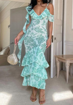 Summer Summer Elegant Sleeveless V Neck Long Dress Slim Dress Summer Summer Elegant Sleeveless V Neck Long Dress Slim Dress