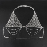 Chest Chain Accessories Fashion Rhinestone Tassel Sexy Bikini Bra Chain Nightclub Body Chain