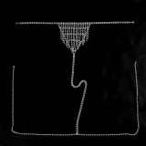 Chest Chain Accessories Fashion Rhinestone Tassel Sexy Bikini Bra Chain Nightclub Body Chain