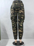 Street Fashion Camo Instep Cargo Pants