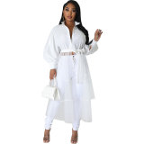 Women's Long Shirt Casual Women's Autumn Fashion Long Sleeve Shirt