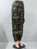 Street Fashion Camo Instep Cargo Pants