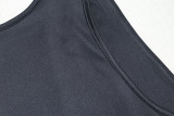 Sexy Deep V-Neck Sleeveless Bodycon Irregular Dress Trendy Female Dress