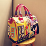 women's bags portable Messenger bag zipper women's bags creative Boston women's bags