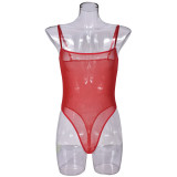 Women See-Through Mesh Siamese Sexy Lingerie