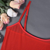 Women See-Through Mesh Siamese Sexy Lingerie