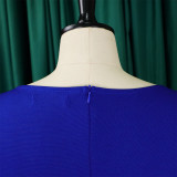 Women's Chic Tonle Fashion Slash Shoulder Dress