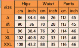 Women's Mesh Wave Pattern Ruffle Loose High Waist Wide Leg Trousers