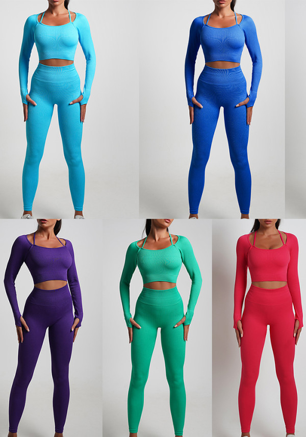Fitness Set High Waist Tight Fitting Workout Shorts Butt Lift Quick Dry Breathable Running Training Yoga Shorts