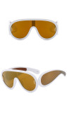 Sunglasses punk futuristic glasses big frame sunglasses
