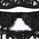 Women Vintage Gemstone Embroidered Bra Sexy Lingerie