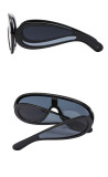 Sunglasses punk futuristic glasses big frame sunglasses