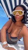 Sunglasses punk futuristic glasses big frame sunglasses