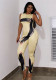 Summer Ladies Sexy Casual Print Slim Fit Butt Lift Jumpsuit