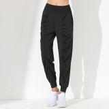 Autumn Sports Loose Feet Slim Fit Elastic Waist Quick-Drying Sports Trousers Running Yoga Fitness Pants