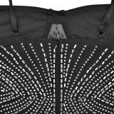 Women's Fashion Solid Color Mesh Beaded Slip Maxi Dress