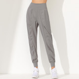 Autumn Sports Loose Feet Slim Fit Elastic Waist Quick-Drying Sports Trousers Running Yoga Fitness Pants